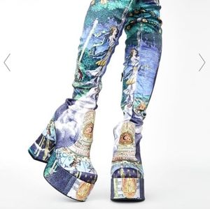 Dolls Kill Astrology Boots